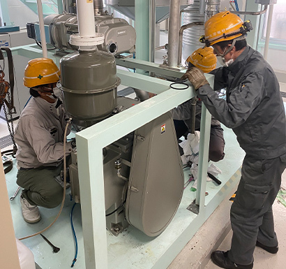 給排水、蒸気配管、エア配管、薬液配管